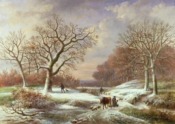 Winterlandschaft, 19. Jahrhundert